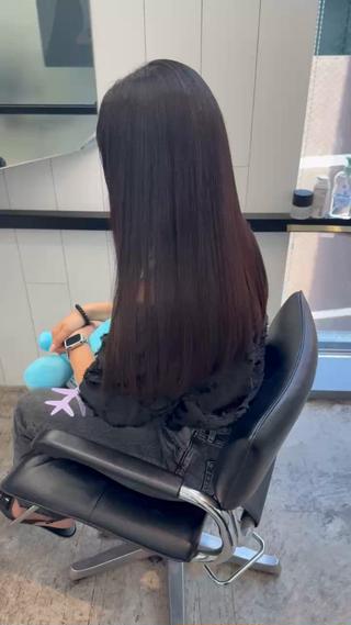 ロング マツザキ 美髪のヘアスタイル