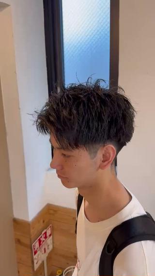 ショート メンズ SHIZUKU アクティブショートのヘアスタイル