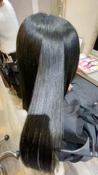 ミディアム 原田 英治のヘアスタイル