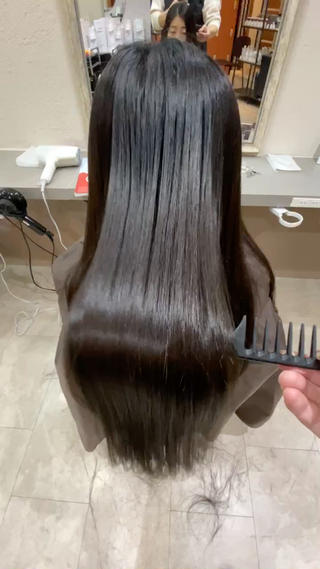 ロング 原田 英治のヘアスタイル