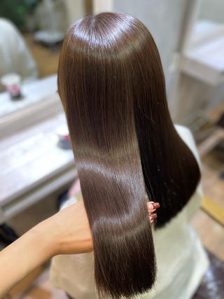 セミロング 透明感カラー🪄 髪質改善♡田中みづきのヘアスタイル