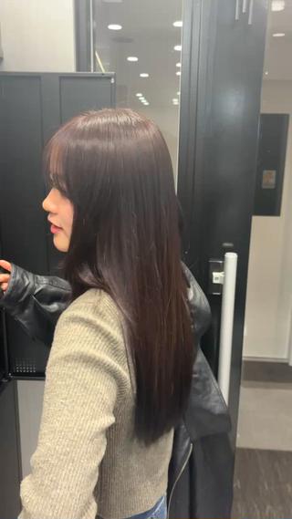 ロング カラー 山本 優太のヘアスタイル