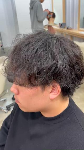 パーマ AITOKYOアキラ 渋谷/縮毛/パーマのヘアスタイル