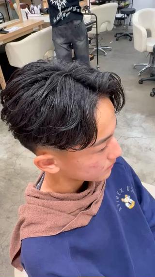 パーマ AITOKYOアキラ 渋谷/縮毛/パーマのヘアスタイル