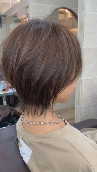 ミニウルフ
ウルフにしすぎない柔らかいスタイル 