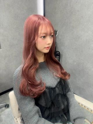 ブリーチでできるホワイトピンク