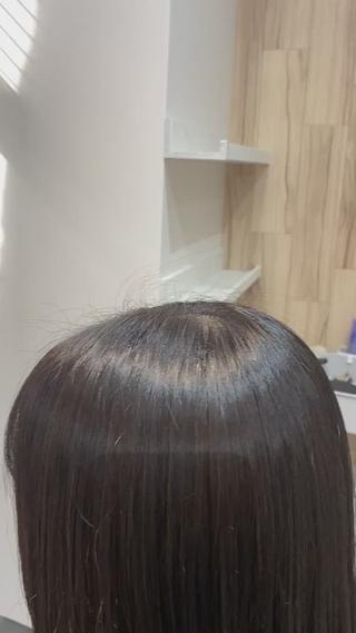 セミロング カラー 【透明感、艶髪】西村 有司のヘアスタイル