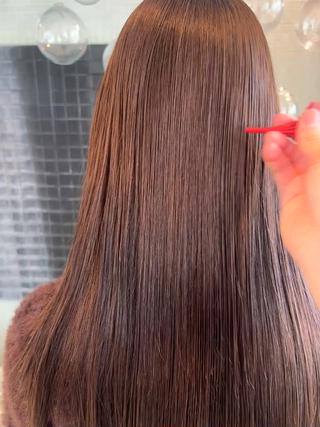 ロング 宮本 果凜のヘアスタイル