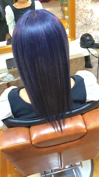 ミディアム カラー 内山 京耶のヘアスタイル