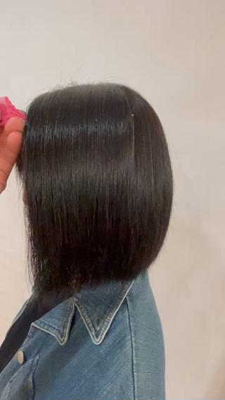 ミディアム アリヤマ メイカのヘアスタイル