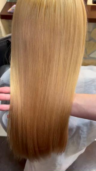 ロング アリヤマ メイカのヘアスタイル