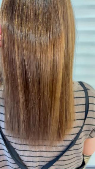 ロング アリヤマ メイカのヘアスタイル