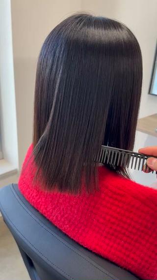 ミディアム 大友 岳斗のヘアスタイル