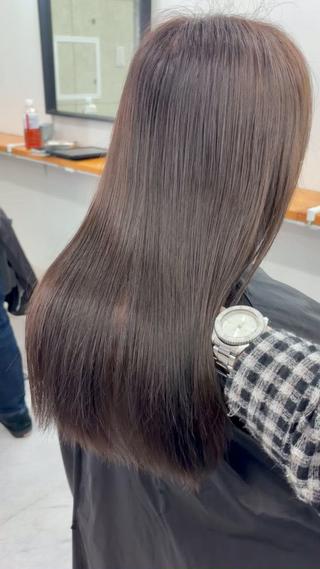 上質なトリートメント艶々 