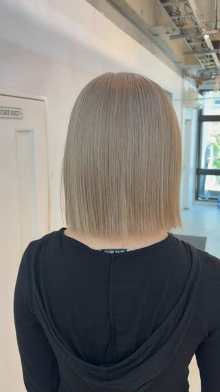ショート カラー メンズパーマ ヘアカラー大成のヘアスタイル