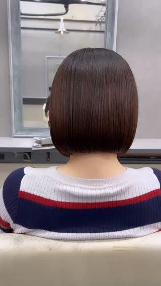 ショート カラー ブリーチ有無Wカラー メンズパーマ大成のヘアスタイル
