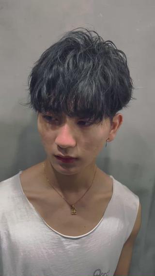 緩めスパイラルパーマ 