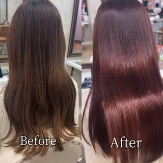 ロング 髪質改善/ メンズカット・パーマのヘアスタイル