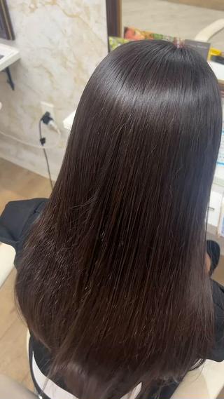 ロング 髪質改善/ メンズカット・パーマのヘアスタイル