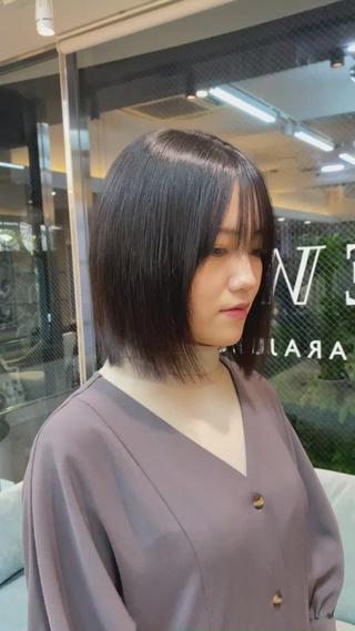 乾かしただけの天使の縮毛矯正 