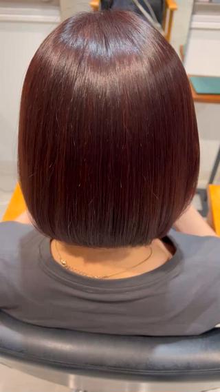 ミディアム 北野谷 篤のヘアスタイル