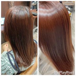 カラー 山村 伸一のヘアスタイル