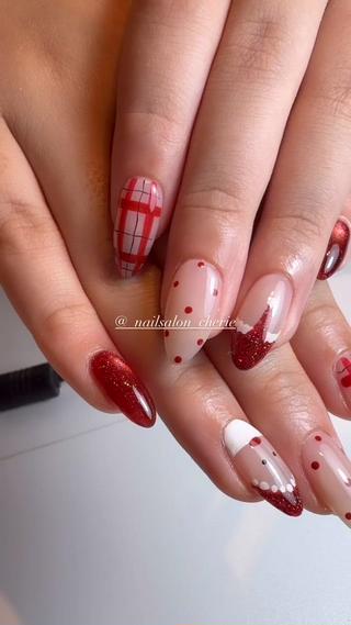 christmas nail  
