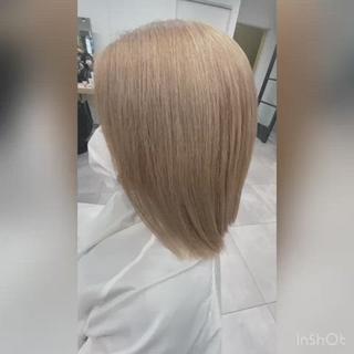 シャンパンブロンドカラー 