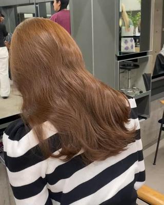 ロング カラー 村田 りょうやのヘアスタイル