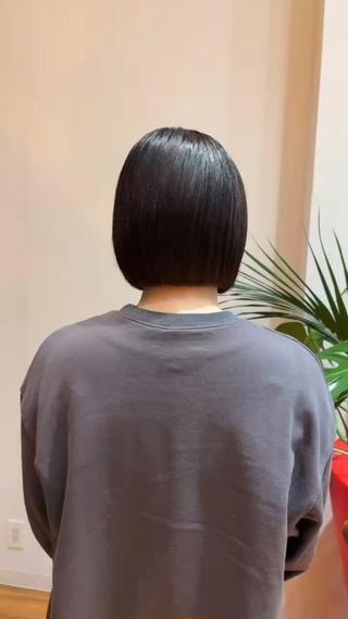 安定にかわいいボブになります♪
ボブに挑戦してみたい！という方是非一度お任せ下さい 