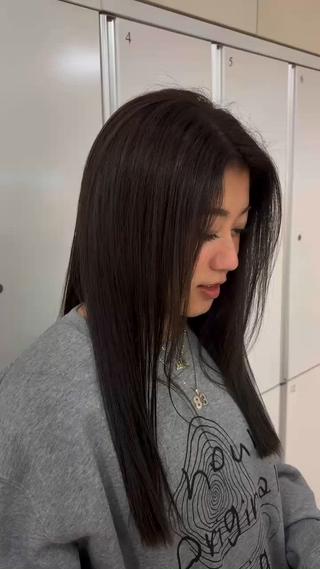 ダブルカラーで透明感UP