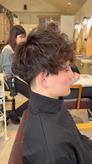 パーマ メンズ メンズ指名多数!! 田島史也のヘアスタイル