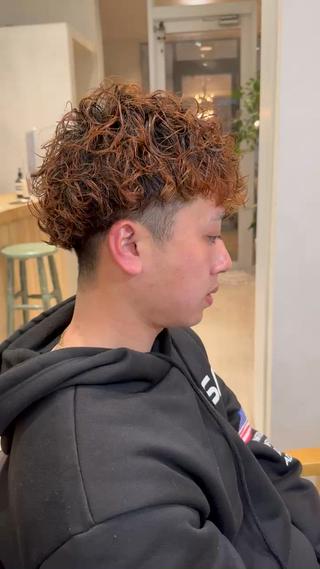 パーマ メンズ メンズ指名多数!! 田島史也のヘアスタイル