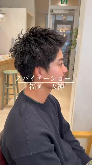 ショート メンズ メンズ指名多数!! 田島史也のヘアスタイル