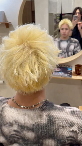 カラー メンズ メンズ指名多数!! 田島史也のヘアスタイル