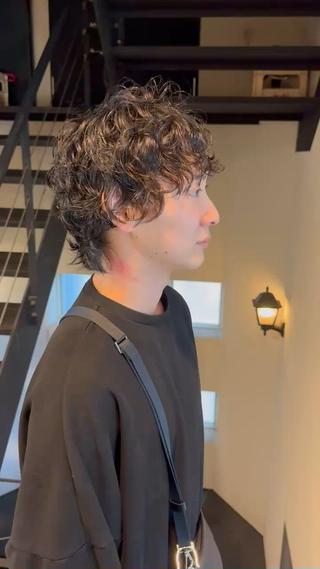パーマ メンズ メンズ指名多数!! 田島史也のヘアスタイル
