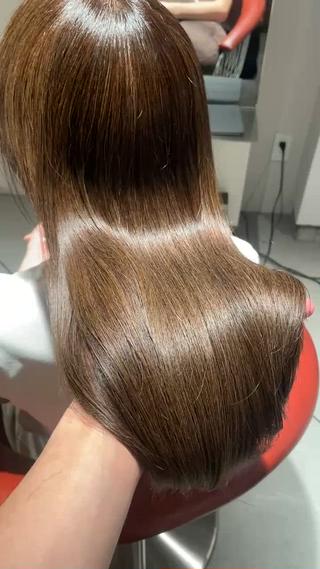 ロング カラー 森田 鴻之介のヘアスタイル