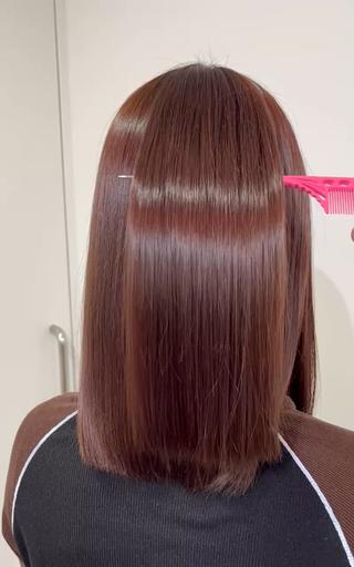 暖色カラーで艶々にしませんか 