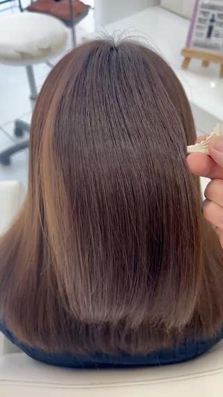ミディアム 🫧髪質改善 縮毛矯正特化🫧中西のヘアスタイル
