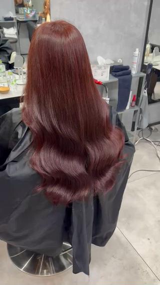 ロング フィーネ 池袋所属・sayaka 池袋店/カットモデルのヘアスタイル