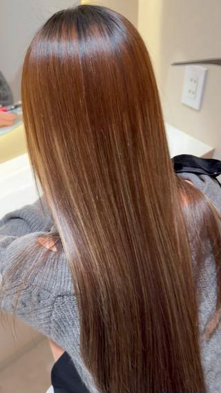 ロング 韓国レイヤー×ツヤ髪 /TAICHI🩶のヘアスタイル