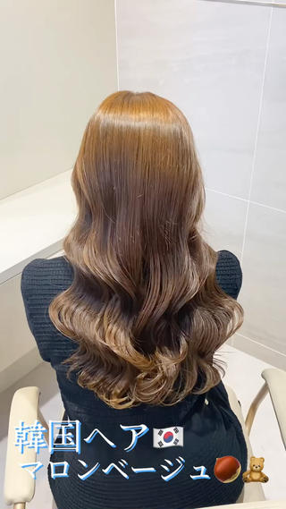 ロング カラー Ms.CHARM所属・透明感カラー🌿 グレージュ🐺陽介のヘアスタイル