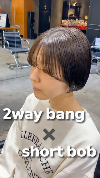 ショート カラー 透明感カラー🌿 グレージュ🐺陽介のヘアスタイル