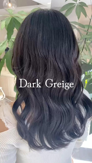 ロング カラー Ms.CHARM所属・透明感カラー🌿 グレージュ🐺陽介のヘアスタイル