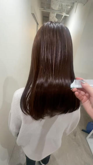 セミロング カラー 22日空き◎艶髪 misatoのヘアスタイル