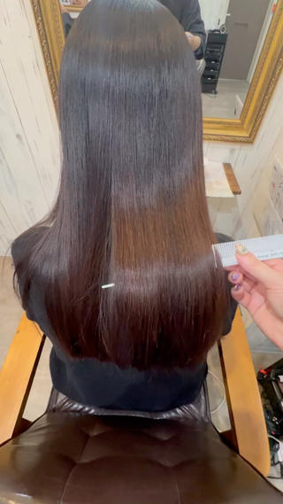 セミロング パーマ 22日空き◎艶髪 misatoのヘアスタイル