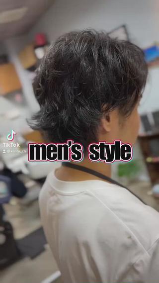パーマ メンズ Beach 代表 KENTAのヘアスタイル