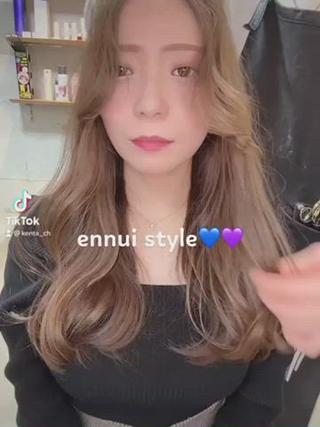 ロング カラー Beach 代表 KENTAのヘアスタイル