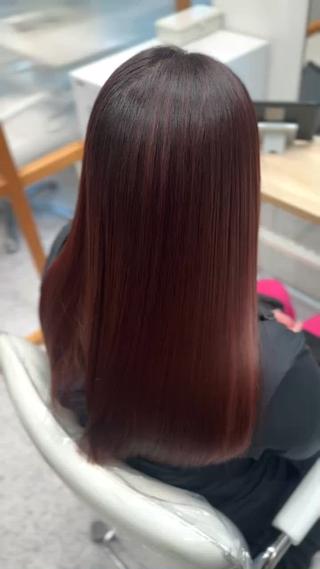 ロング 美髪矯正/髪質改善 /氏原のヘアスタイル