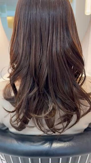 ロング 縮毛矯正専門店 Aoneエーワンのヘアスタイル